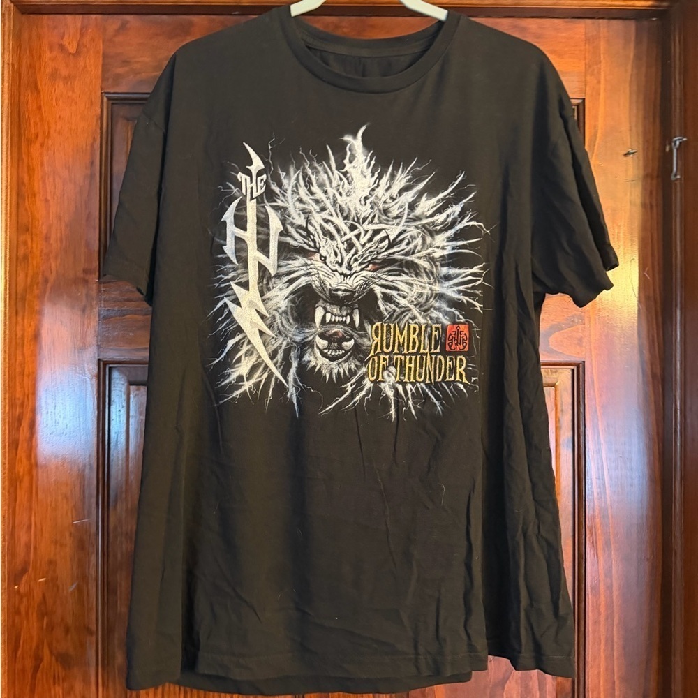 Thunderous Black Graphic Tee